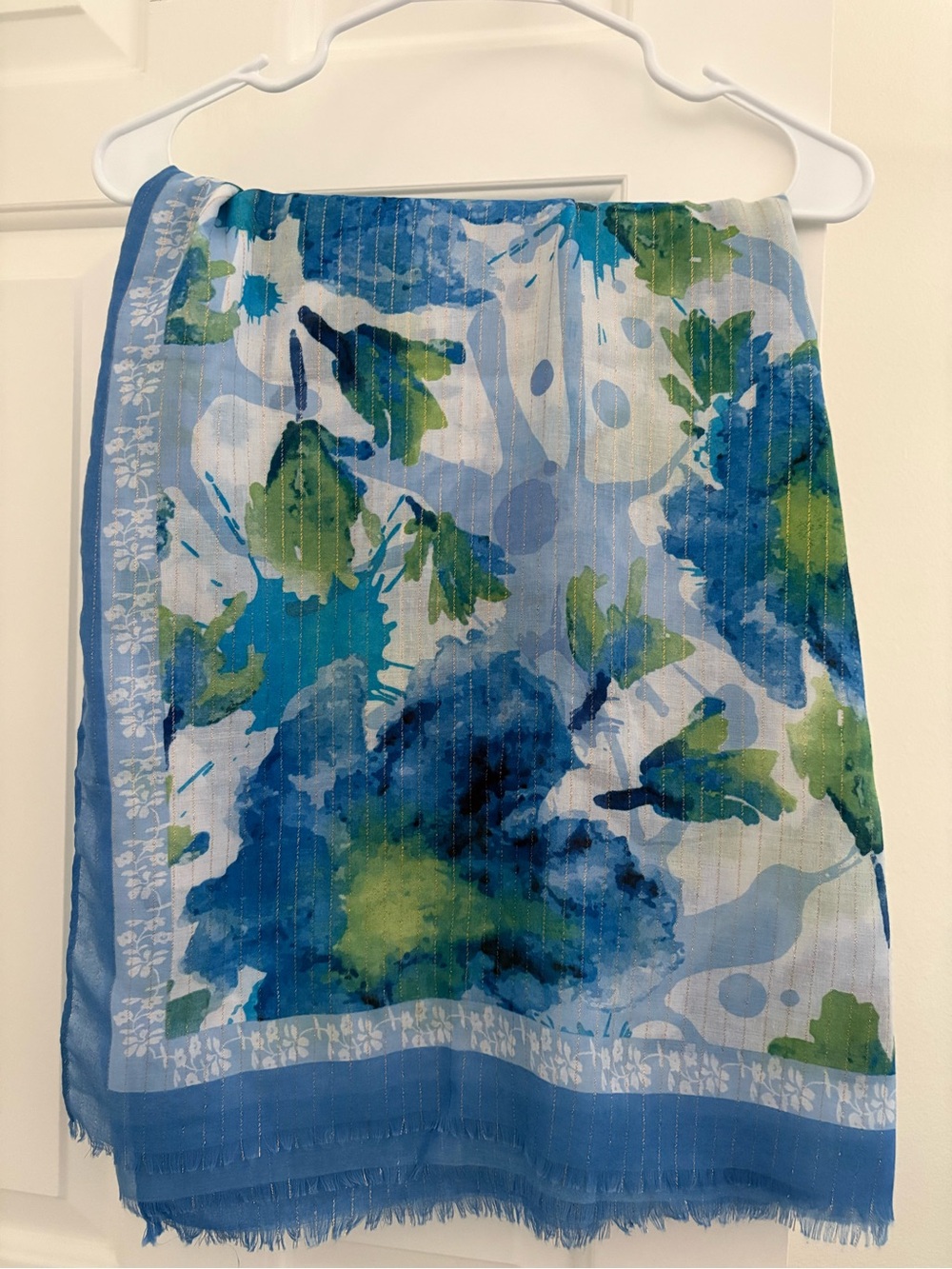 Pretty Persuasions Royal Blue Lightweight Scarf